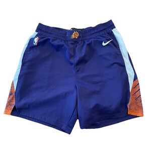 Nike NBA Phoenix Suns Basketball Shorts Purple Men's Size 42